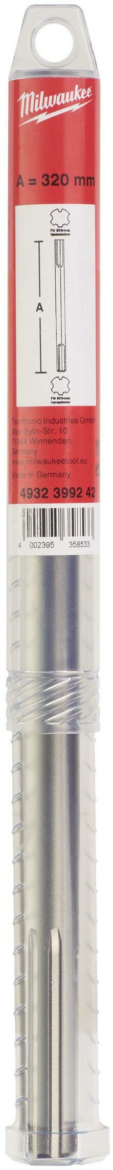 Sds Max Rallonge MILWAUKEE 4932399242 foret de raccordement rallonge SDS-max 320 mm ...