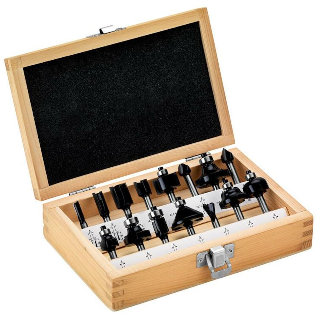 METABO 635260000 Router assortment SP 6 mm 15-piece | Klium.com