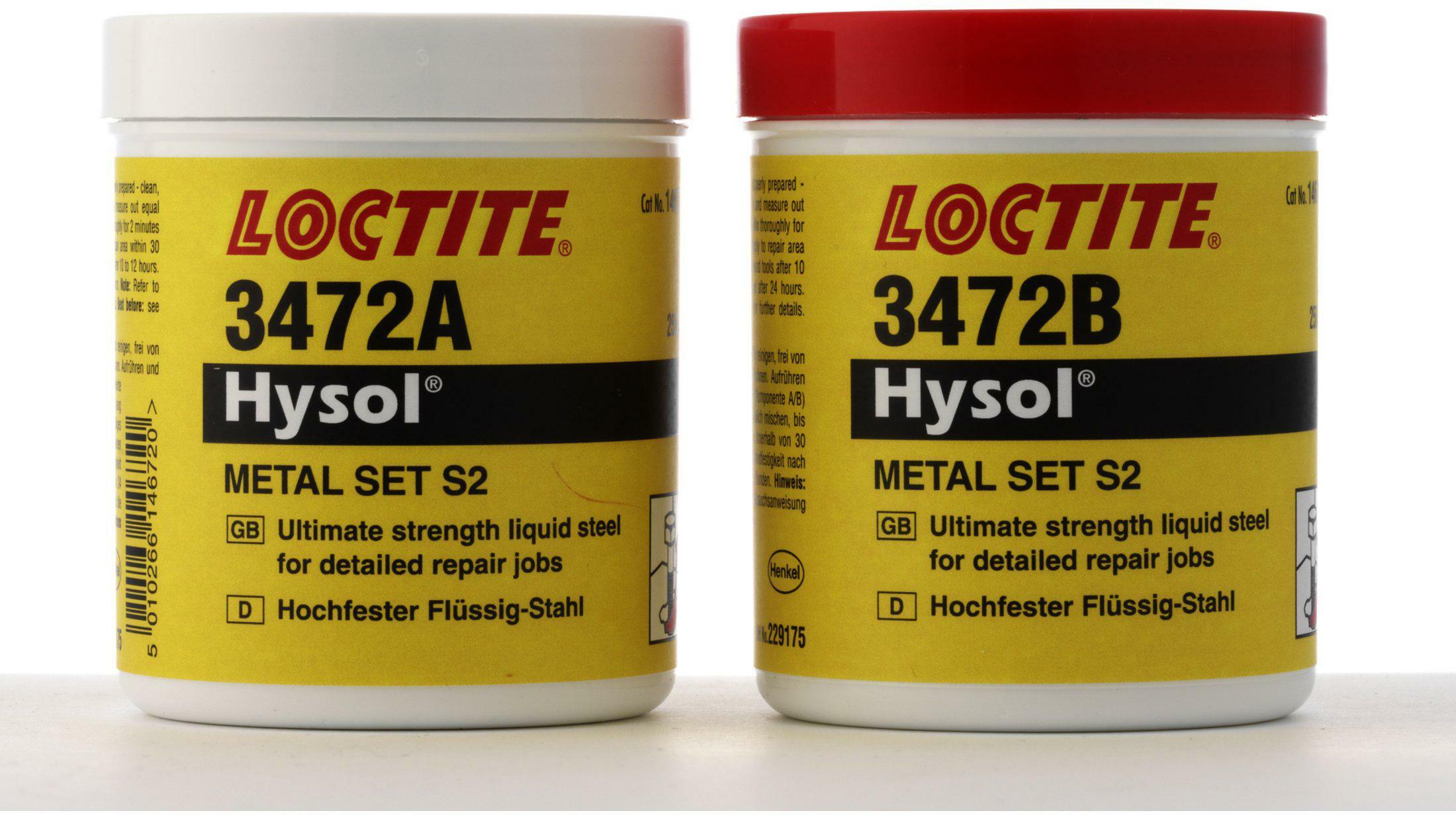 LOCTITE 3472 A&B 2K-Epoxy adhesive (500g tin) - 229186 | Klium
