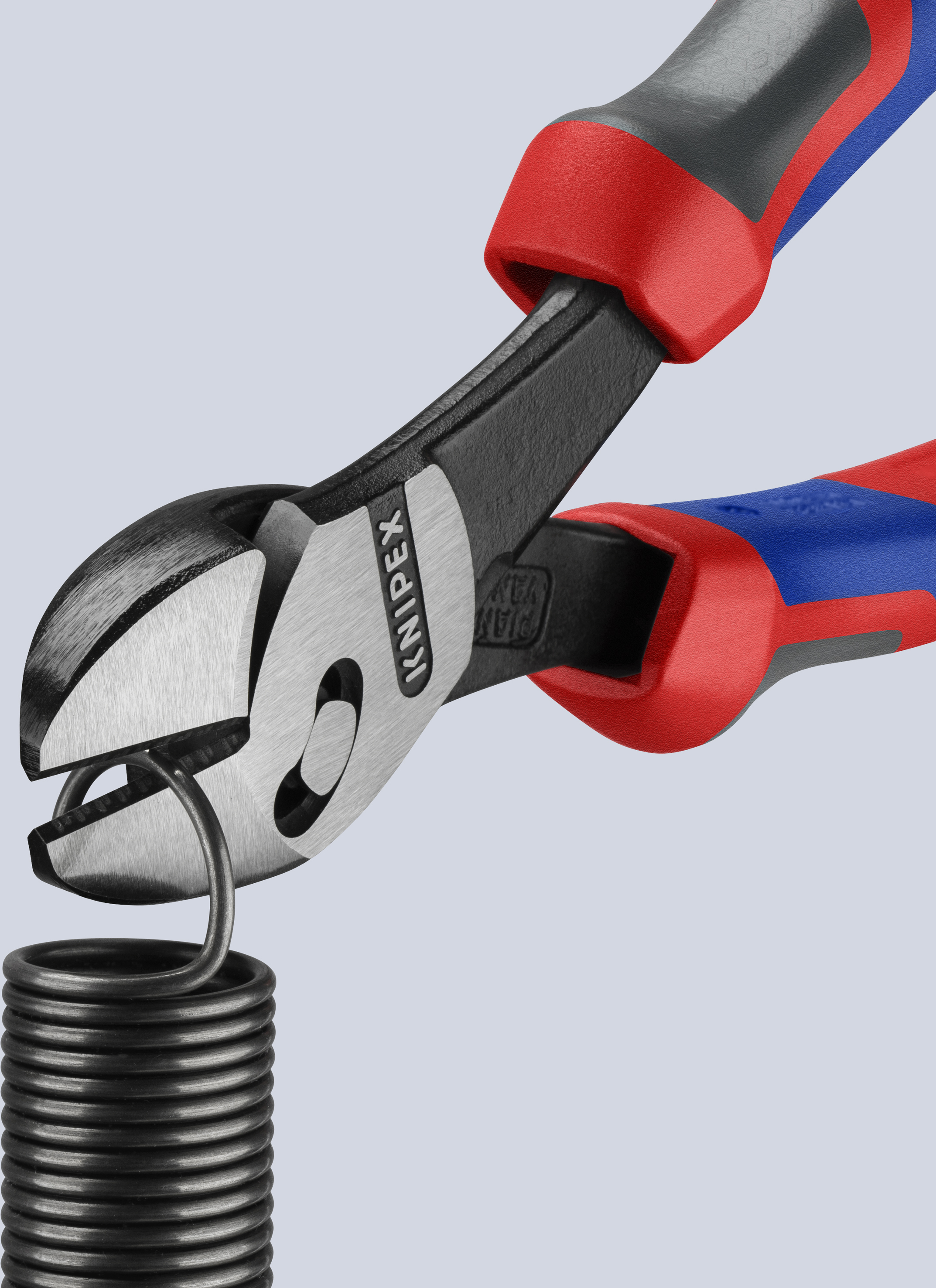 KNIPEX 73 72 180 twinforce high-quality diagonal cutters with