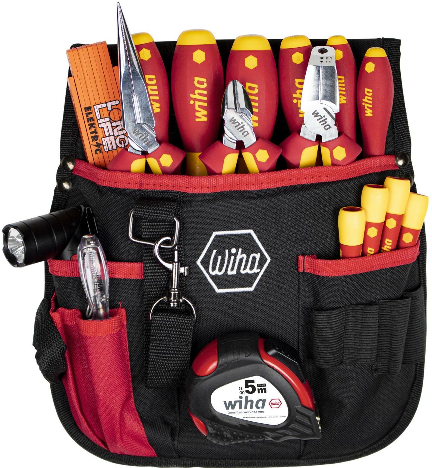 WIHA 930050005 electrician's tool set assorted 18-piece incl