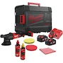 MILWAUKEE M18 FROP15-502X FUEL eccentric battery polisher with 15mm sanding stroke in HD Box (2x 5.0Ah battery + charger) - 4933492352