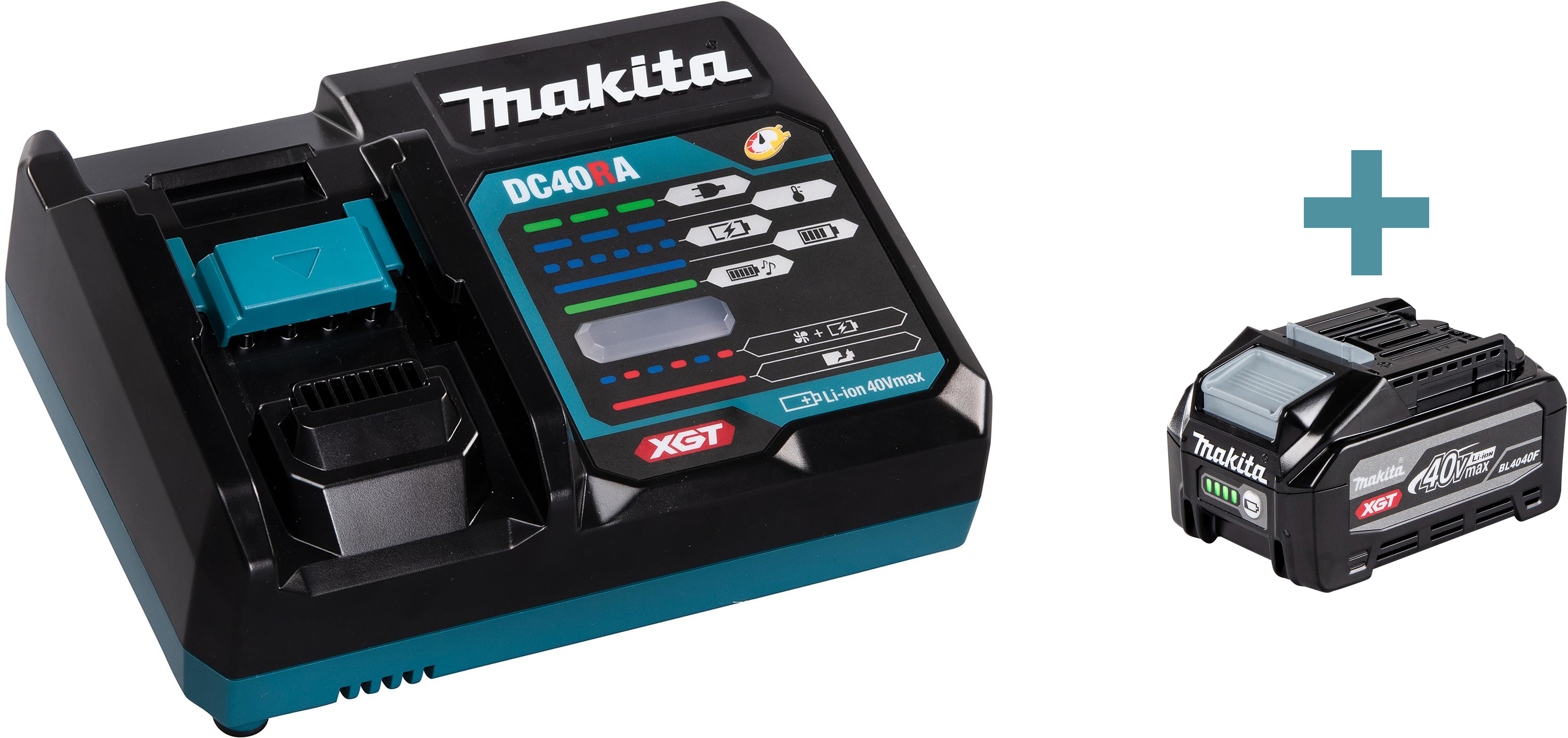 MAKITA DC40RA XGT 40Vmax rapid charger - 191E07-8 | Klium.com