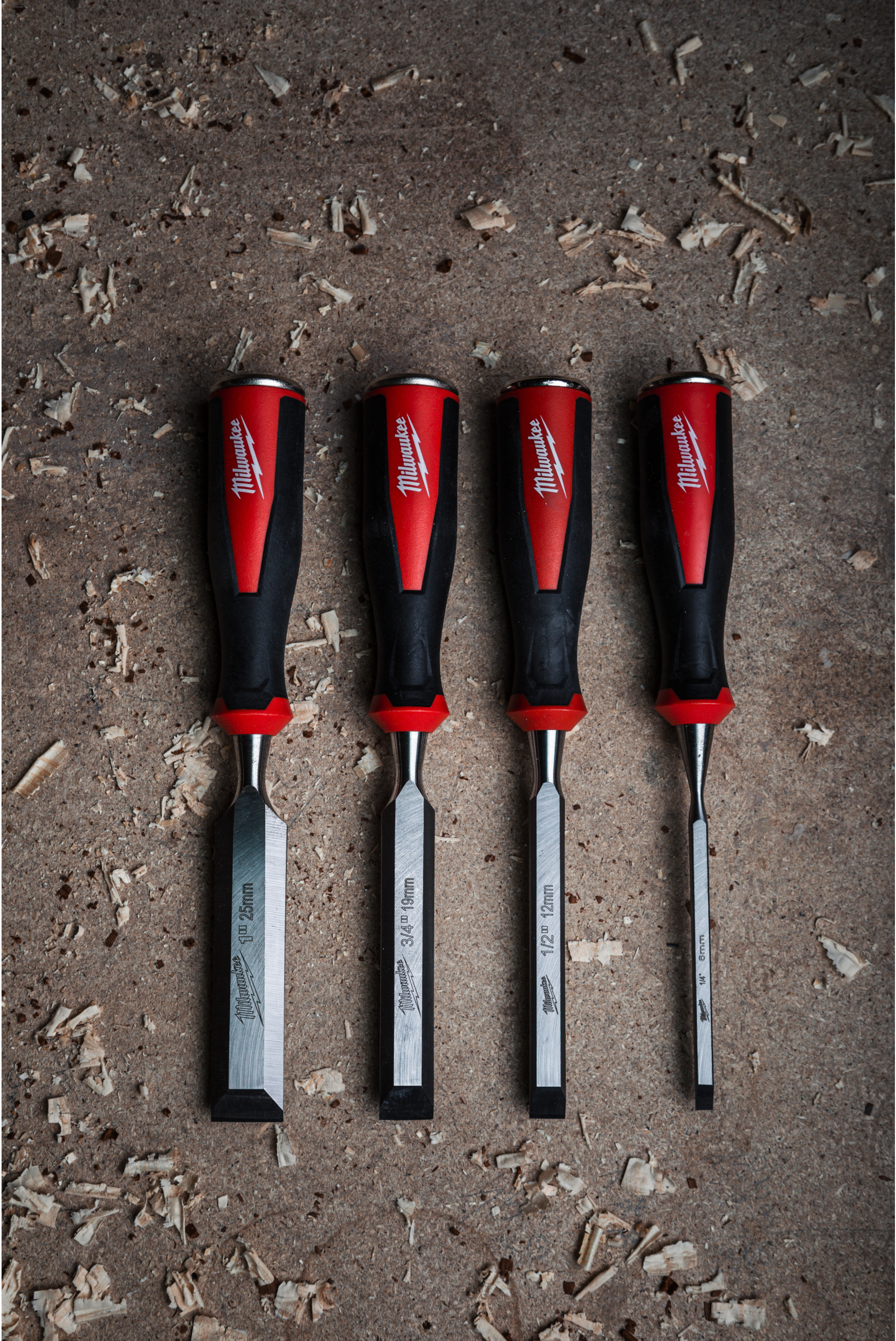 MILWAUKEE 4932479897 chisel set 6-13-19-25 mm 4-piece | Klium.com