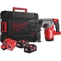 MILWAUKEE M18 FHX-552X Marteau combiné sans fil FUEL SDS-Plus FIXTEC à 4 positions en HD Box (2 x batterie 5.5Ah + chargeur) - 4933478889