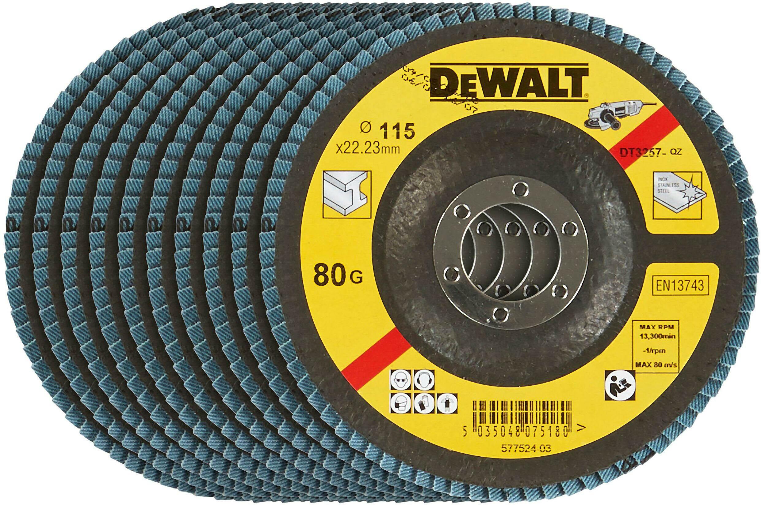 Dewalt DT8574-qz Half Sheet, Quick Fit, 115mm X 228mm, 40 Grit (10 - View #4