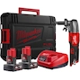 MILWAUKEE M12 FNB16-402X FUEL cordless tab shears 1.6 mm in HD Box (2x 4.0Ah battery + charger) - 4933479619