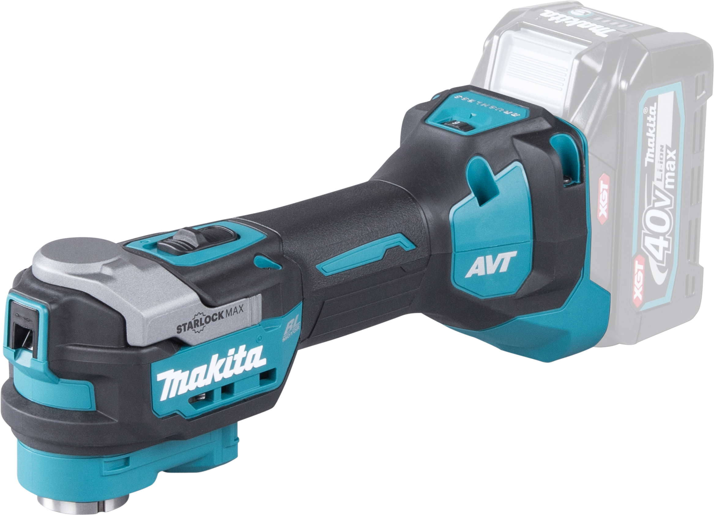 MAKITA TM001GZ02 40Vmax XGT cordless multitool in MAKPAC III without battery and charger