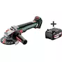 METABO WB 18 LT BL 11-125 Q meuleuse d'angle en boîte (sans batterie ni chargeur) - 613057850