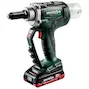 METABO NP 18 LTX BL 5.0 accu-klinknagelpistool in metaBOX 145 L (2x 4,0Ah accu + lader) - 619002800