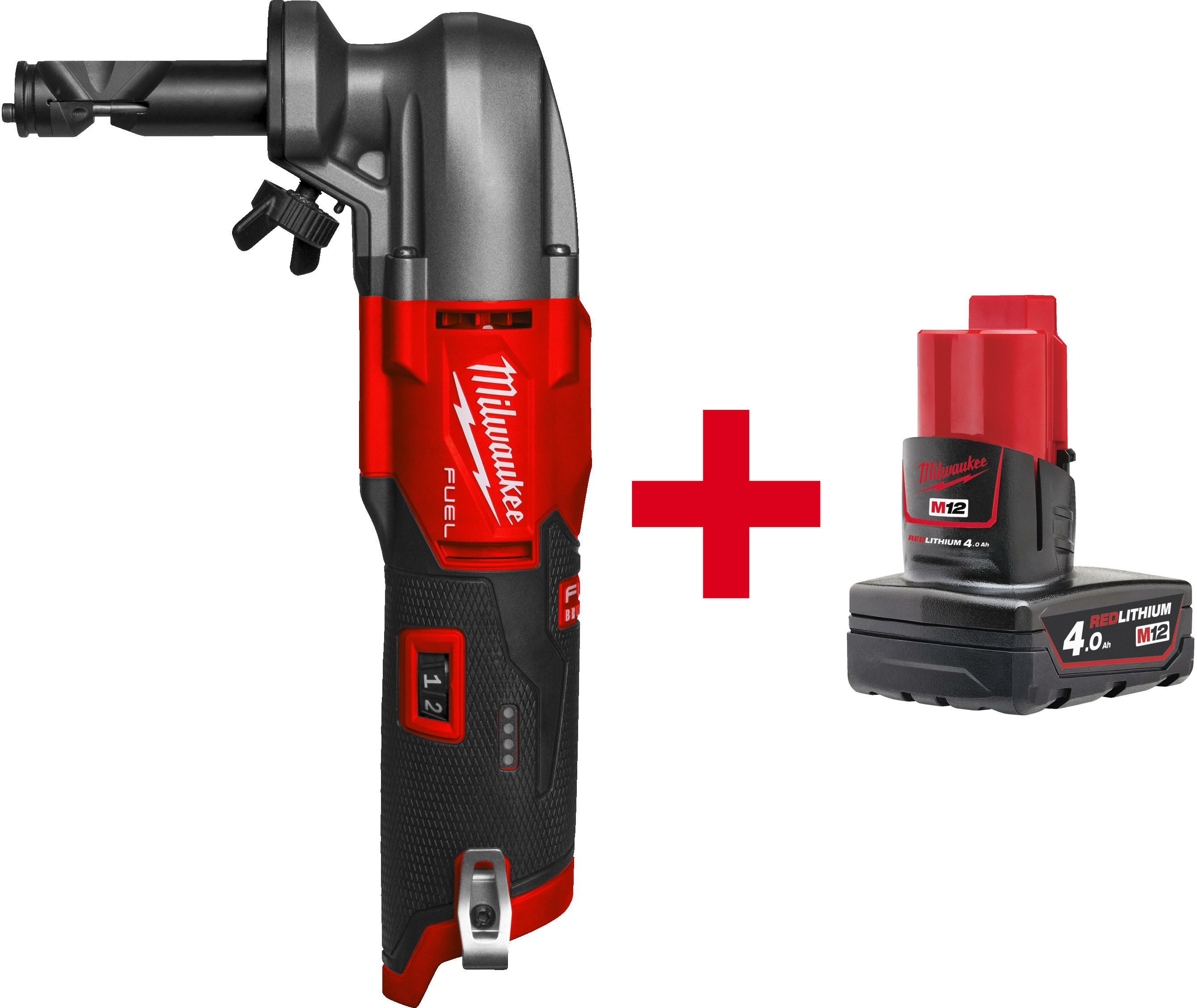 MILWAUKEE M12 FNB16-0X Ciseaux à onglets sans fil FUEL 1,6 mm (sans batterie ni chargeur) - 4933479618