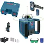 BOSCH GRL 300 HVG rotation laser green with laser receiver LR 1G in case - 0601061701
