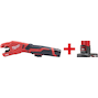 MILWAUKEE M12 PCSS-202C Coupe-tube sans fil RAPTOR acier inoxydable en mallette (2x 2.0Ah batterie + chargeur) - 4933479242
