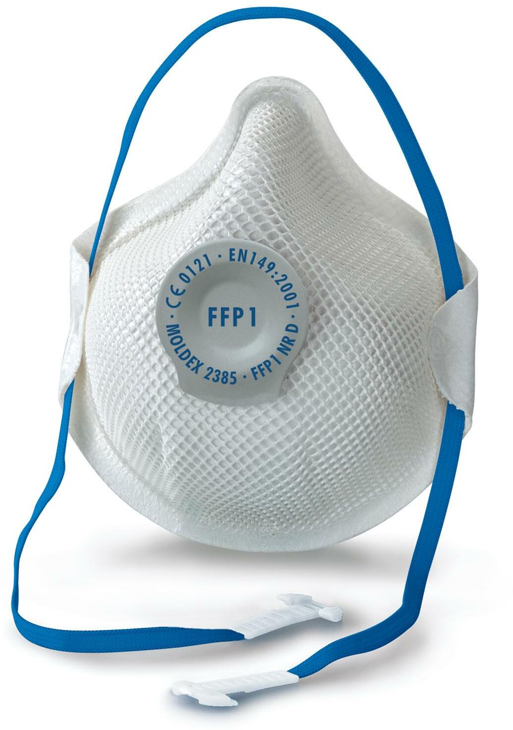 MOLDEX 2385 Smart FFP1 NR D dust mask with Ventex Klima valve - 238501 ...