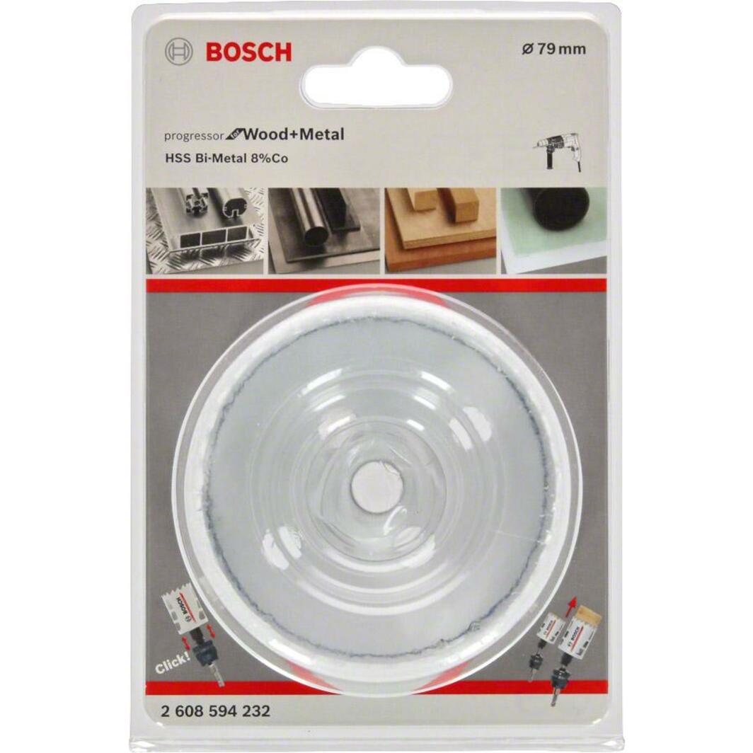 BOSCH 2608594232 holesaw Progressor For Wood & Metal 79 mm | Klium