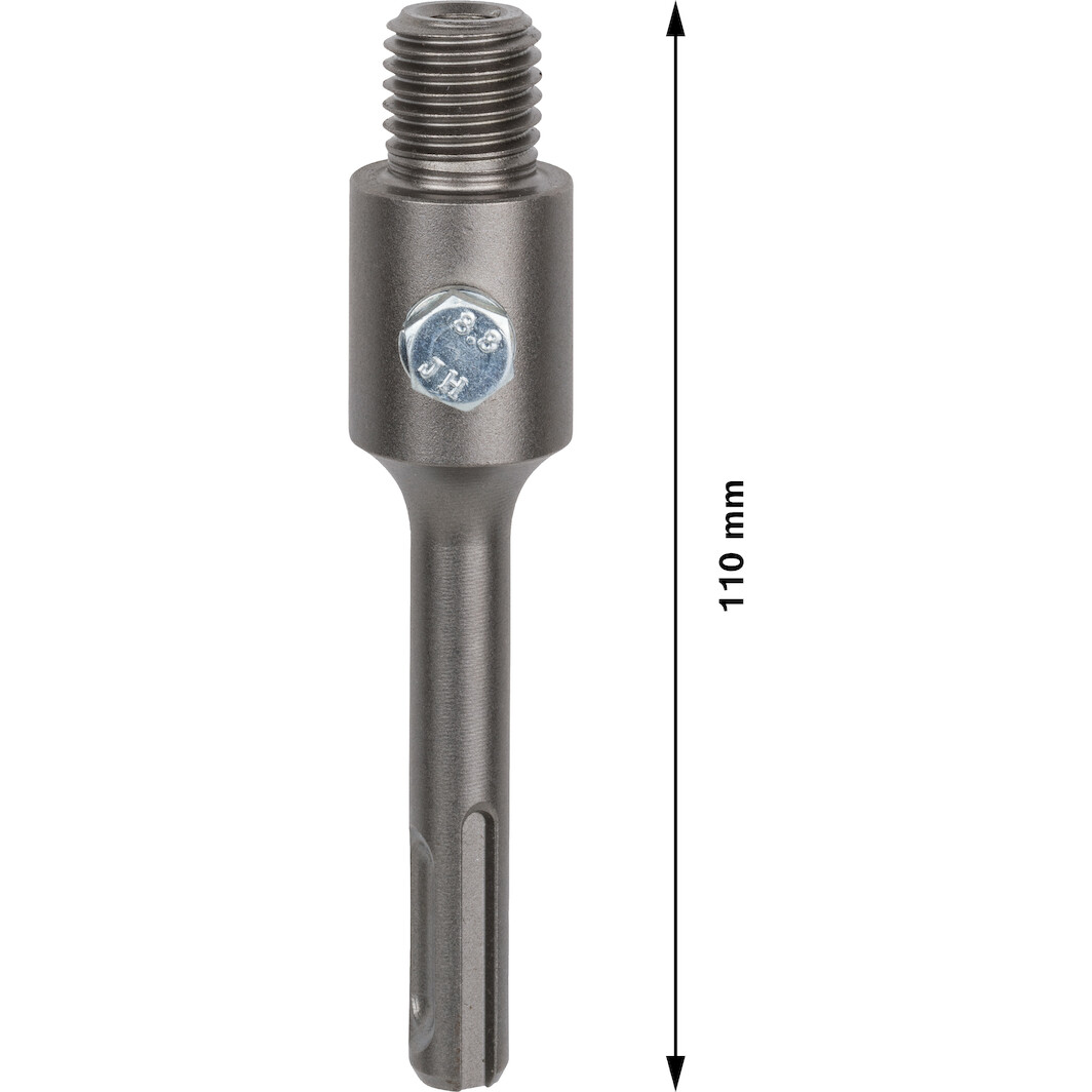 Plus Shank BOSCH 2608550057 SDS-Plus shank for core cutters 16 x 105 mm | Klium.com