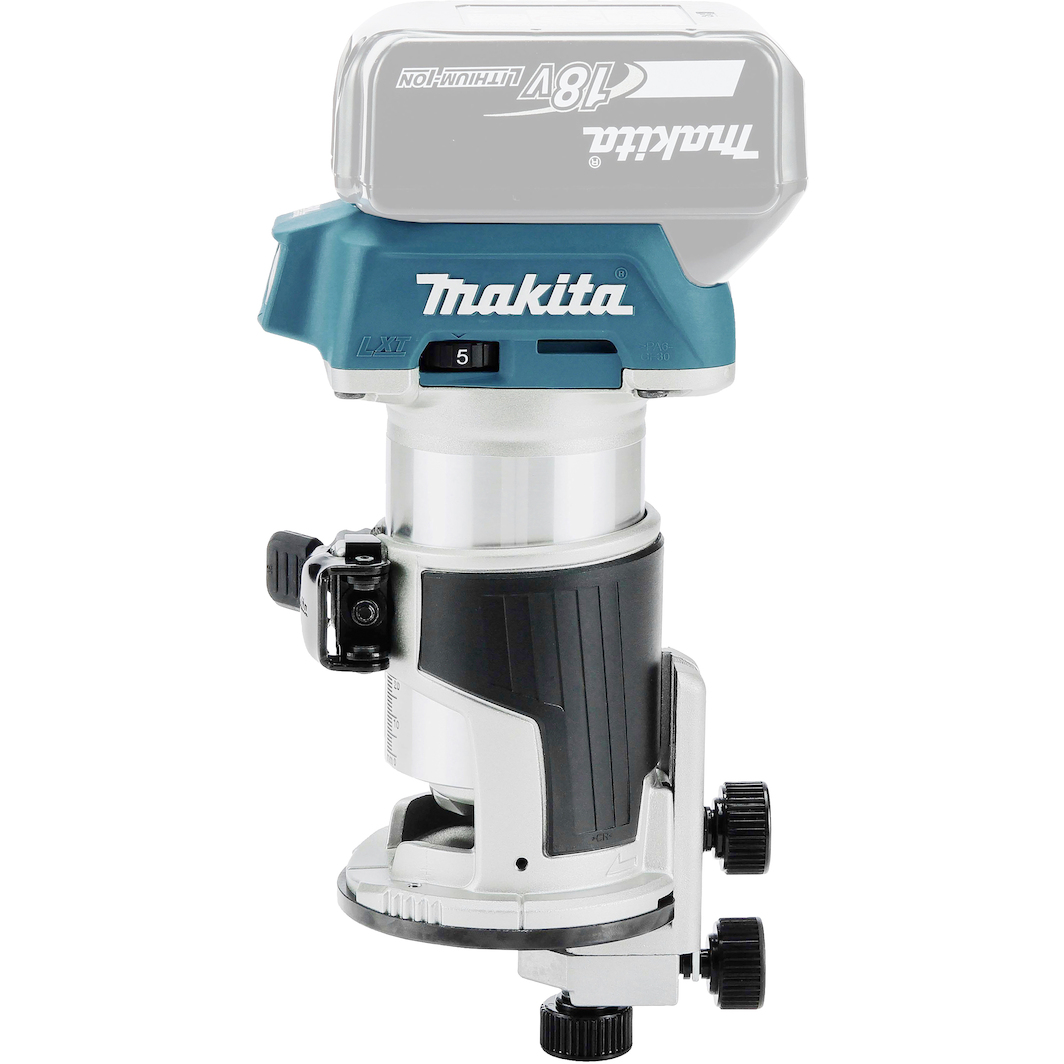 MAKITA DRT50ZJX3 18V LXT cordless router/edge router 6-8mm in MAKPAC ...