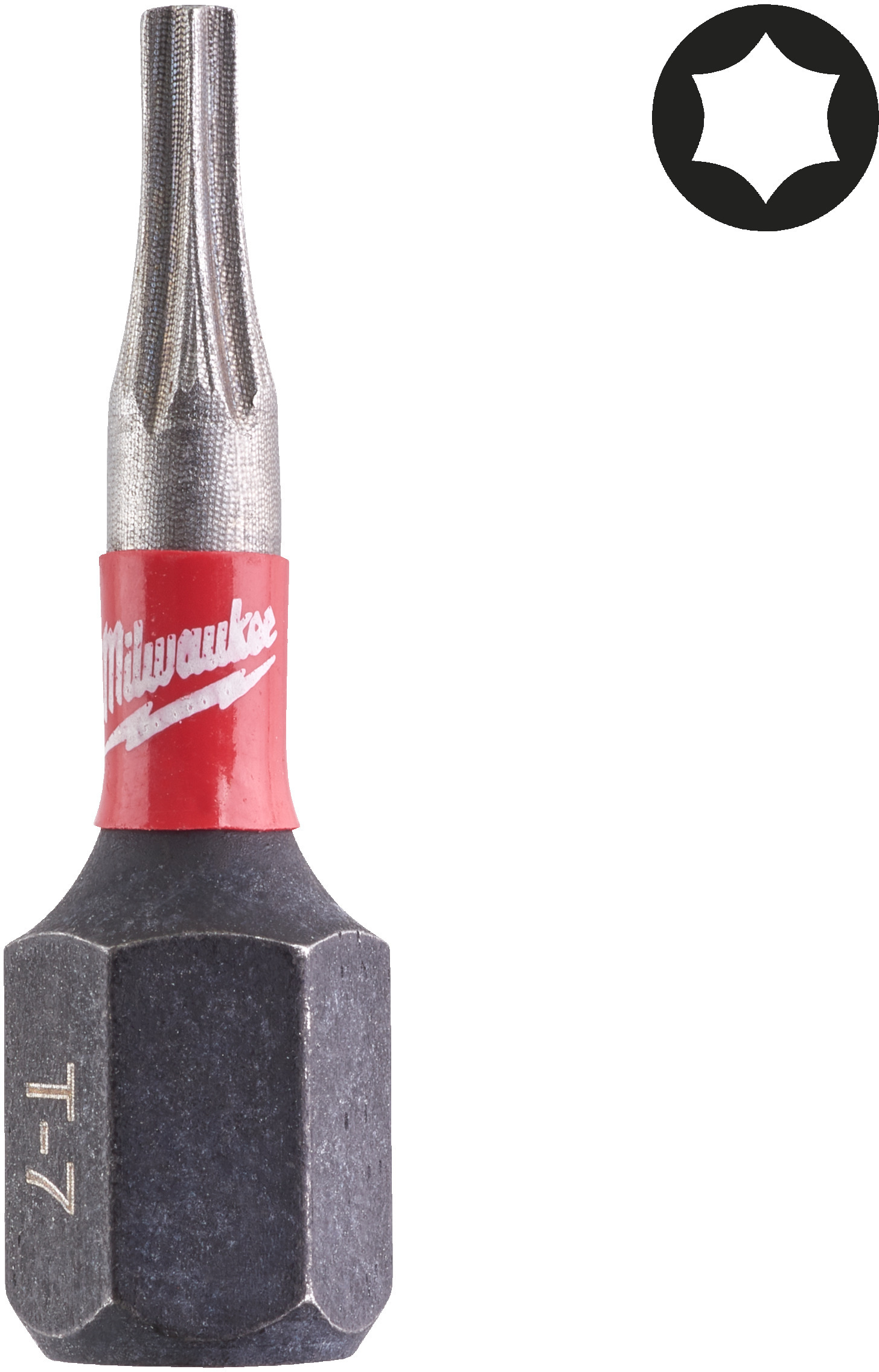 精麻  493g MILWAUKEE 4932500366 screwdriver bit SHOCKWAVE TX30 25 mm (3 pcs