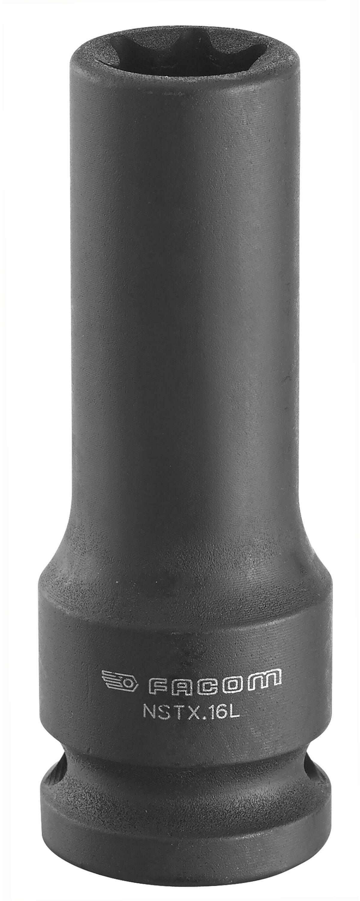 Facom NSX.20L-1/2 Douille Impact Longue Torx 20 - Pour Vis Femelle
