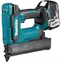 MAKITA DFN350RTJ 18V LXT cordless mini-brad gun 18Ga 35mm in MAKPAC (2x 5.0Ah battery + charger)