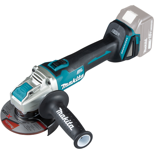 MAKITA DGA521ZX1 18V LXT cordless angle grinder 125 mm X-LOCK with