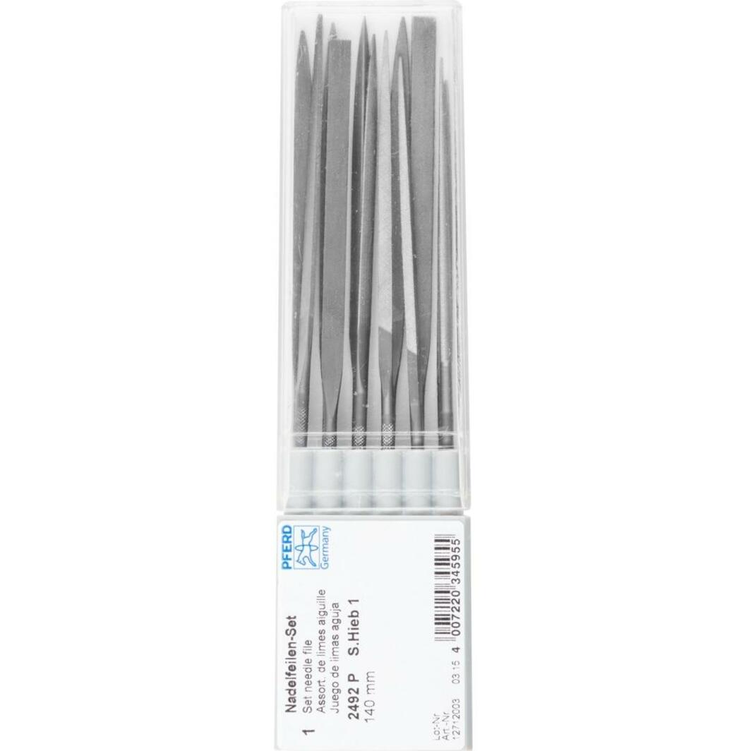 Set De Rifloirs Précision PFERD 8 Pièces – Suisse Gros 190 Mm – Neuf