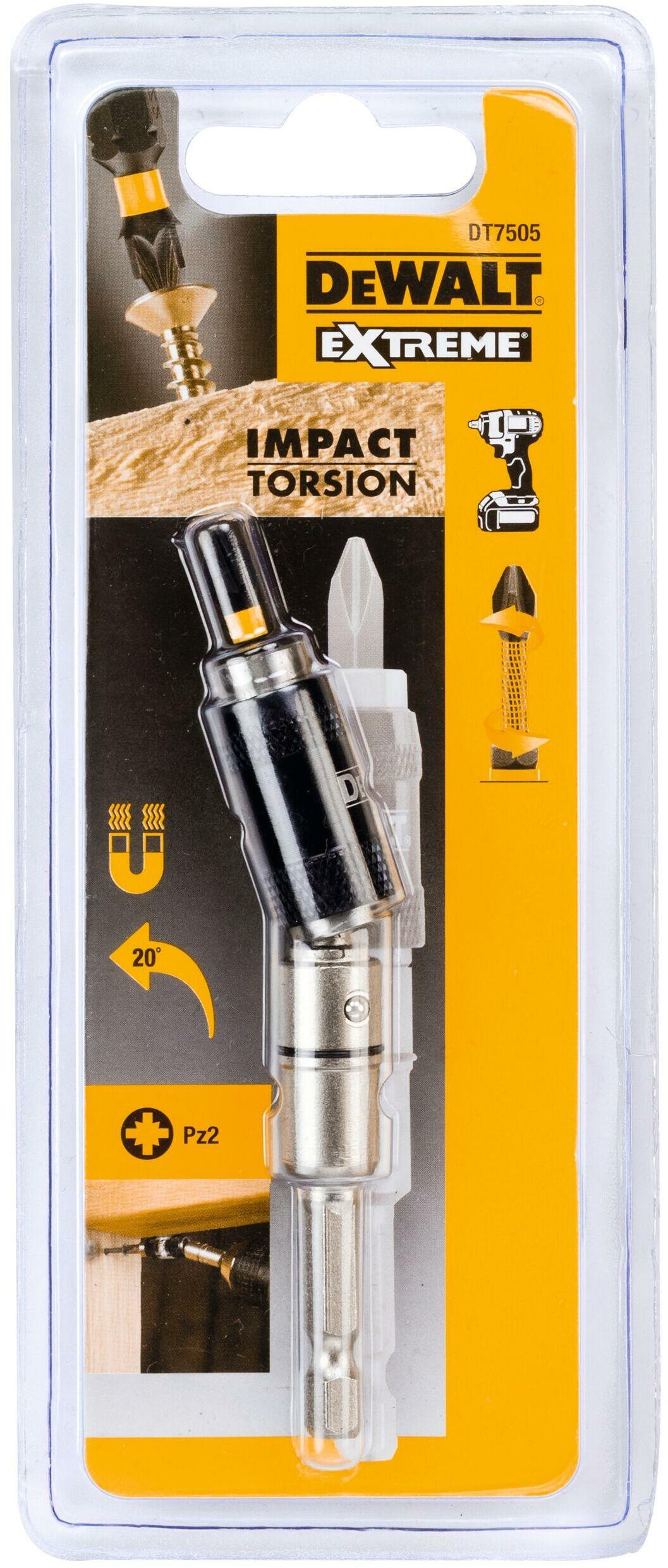 DEWALT DT7505-QZ IMPACT Torsion pivoting bit holder Klium