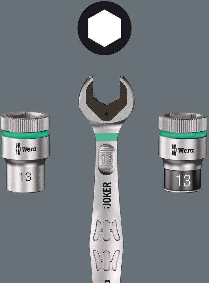 WERA Kraftform Kompakt W 1 service tool set 35-piece