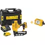 DEWALT DCN662D2-QW 18V XR Brushless cordless cutter 1.6mm 16Ga with straight magazine in standard case (2x 2.0Ah battery + charger)