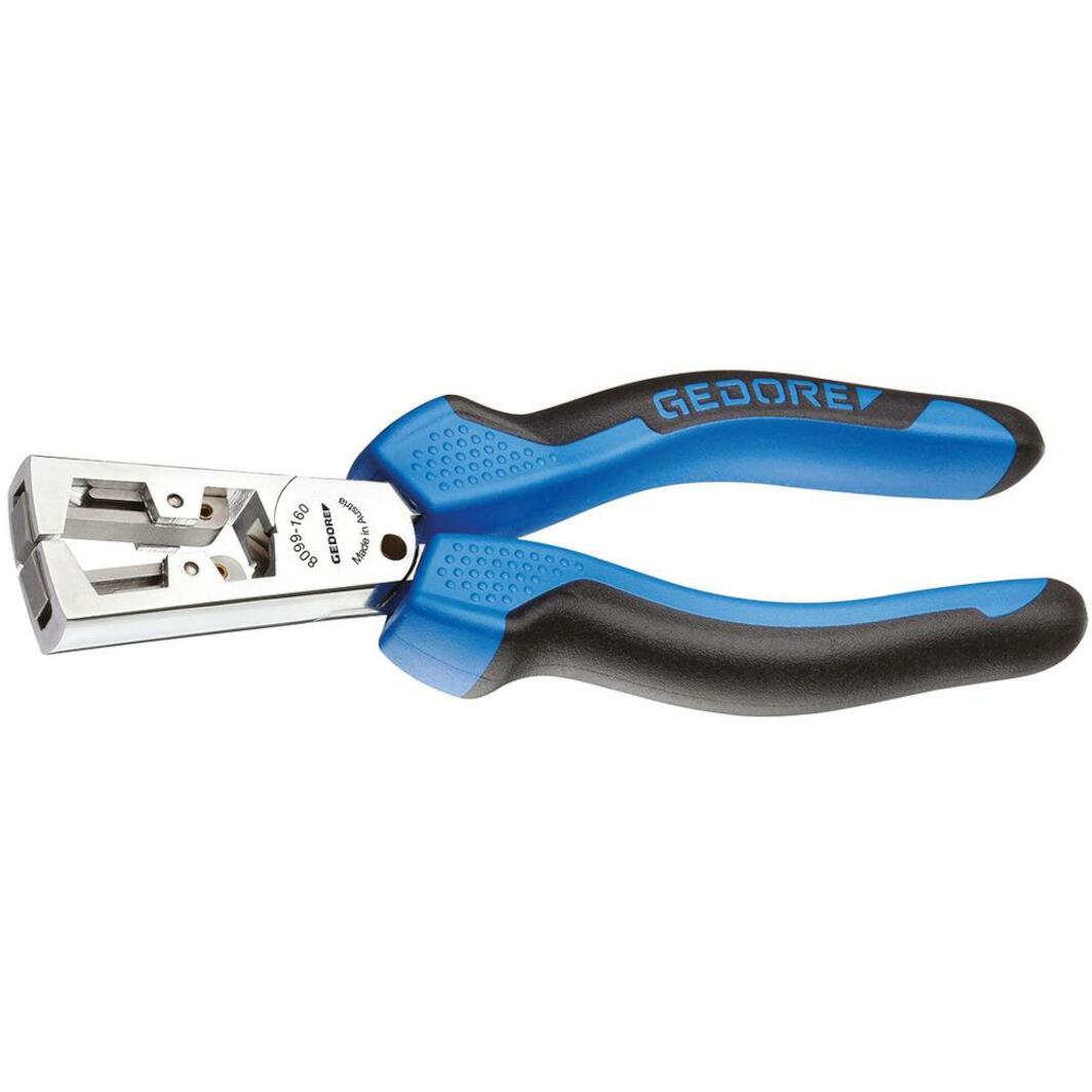 GEDORE VDE 8099-160 vde-draadstriptang strip-fix met doop-isolatie 160