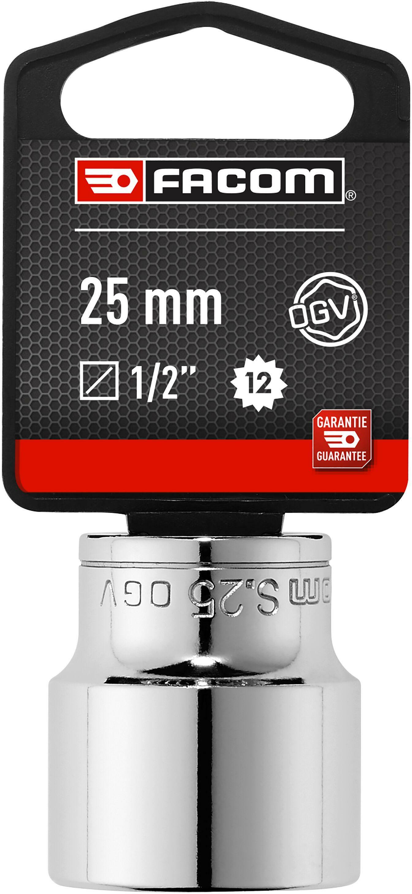 FACOM S.25PB cap 1/2" hexagonal 25 mm | Klium