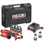 RIDGID RP 251 12V cordless press tool with M-jaws in case (2x 2.5Ah battery + charger) - 78288