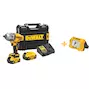DEWALT DCF900P2T-QW 18V XR Brushless 1/2" Heavy Duty cordless impact spanner with friction ring in TSTAK (2x 5.0Ah battery + charger)