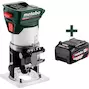 METABO FMV 18 LTX BL 8 18V cordless edge router with parallel guide in metaBOX 145L (2x 4.0Ah battery + charger) - 601742800