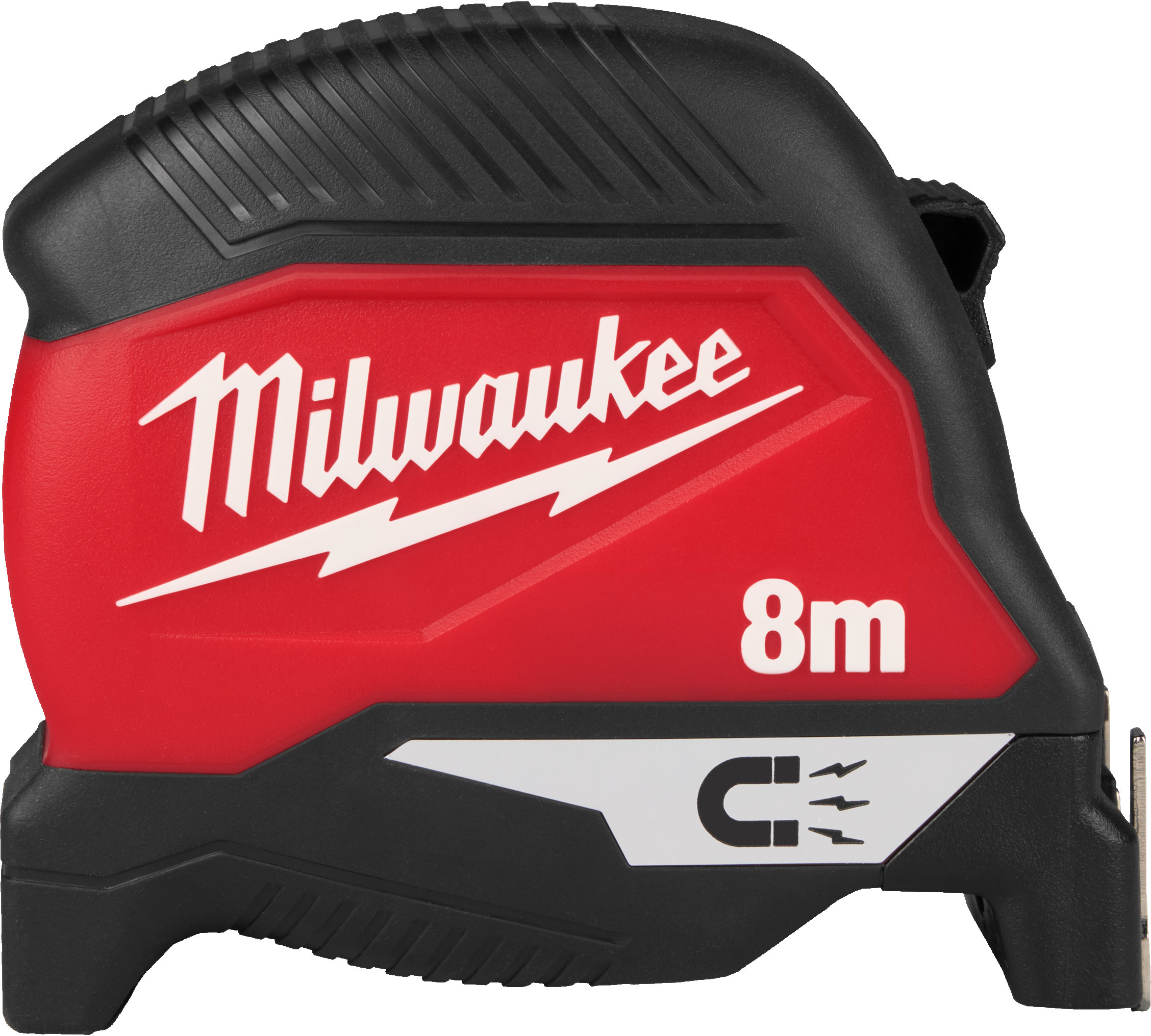 Mètre Ruban Milwaukee Gen 4 - 8 M, Magnétique, Lame Rigide 30 Mm, Mesure Dans L'air Jusqu'à 4,5 M, Résistant Aux Chocs