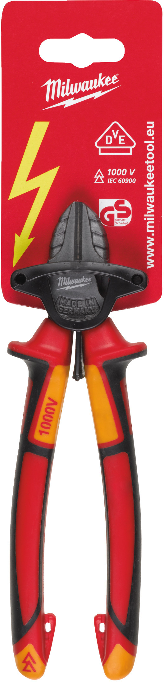 MILWAUKEE 4932464568 VDE diagonal cutter 180mm | Klium.com