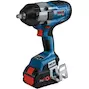 BOSCH GDS 18V-1000 accu-draaislagmoeraanzetter 1/2" in L-Boxx 136 (2x 8,0Ah accu + lader) - 06019J8302