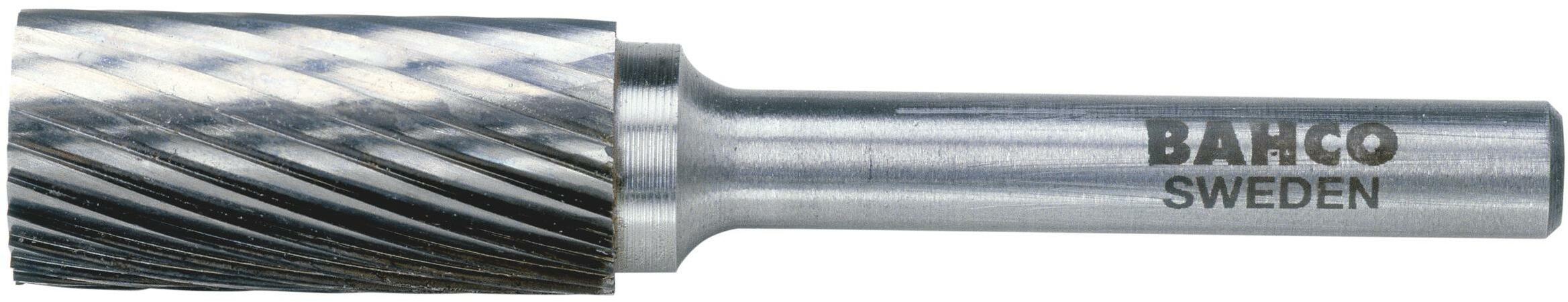 BAHCO A1625M08E burr carbide with cylindrical head for metal end cap 16 ...