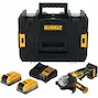 DEWALT DCG404S2T-QW 18V XR angle grinder 125mm in TSTAK (2x 3.5Ah battery + charger)