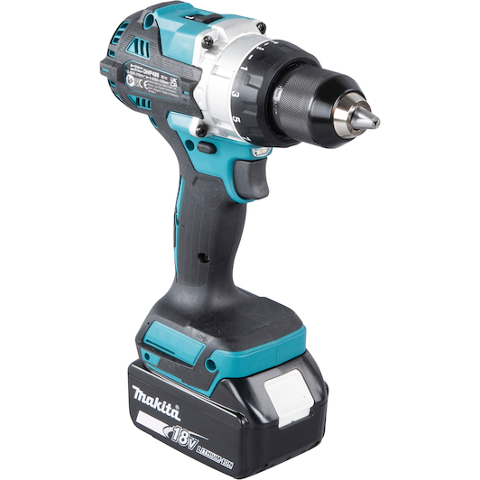 MAKITA DHP486T1J 18V LXT cordless impact drill in MAKPAC II 1x 5.0Ah battery without charger