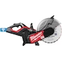 MILWAUKEE MXF COS350G2-0 MX FUEL meuleuse de tronçonnage sans fil 350 mm + lame de scie diamantée HUDD 350 mm dans un sac de transport (sans batterie ni chargeur) - 4933480478