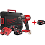 MILWAUKEE M18 FMTIW2P12-502X Clé à chocs sans fil FUEL 1/2" avec goupille de verrouillage à ressort en HD Box (2x batterie 5.0Ah + chargeur) - 4933478453
