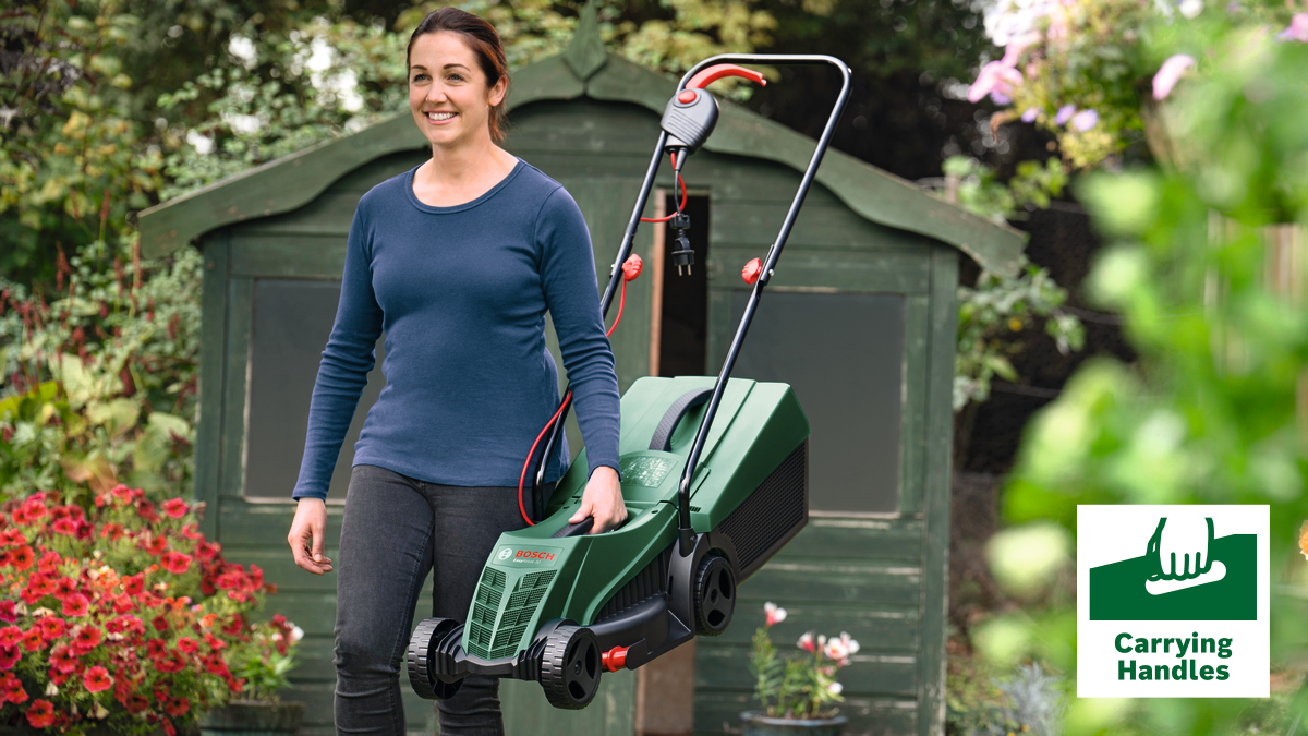 BOSCH EasyRotak 32-235 electric lawnmower 32cm 1200 W with 31l collection  box 06008A6303