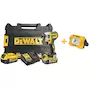 DEWALT DCF887P2-QW Visseuse à chocs sans fil 18V XR Brushless 3 vitesses en mallette TSTAK (2x batterie 5.0Ah + chargeur)