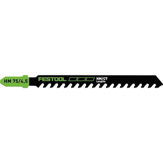 Festool Jigsaw blade HM 75/4,5 BUILDING MATERIALS ABRASIVE MATERIALS Festool Jigsaw blade HM 75/4,5 BUILDING MATERIALS ABRASIVE MATERIALS
