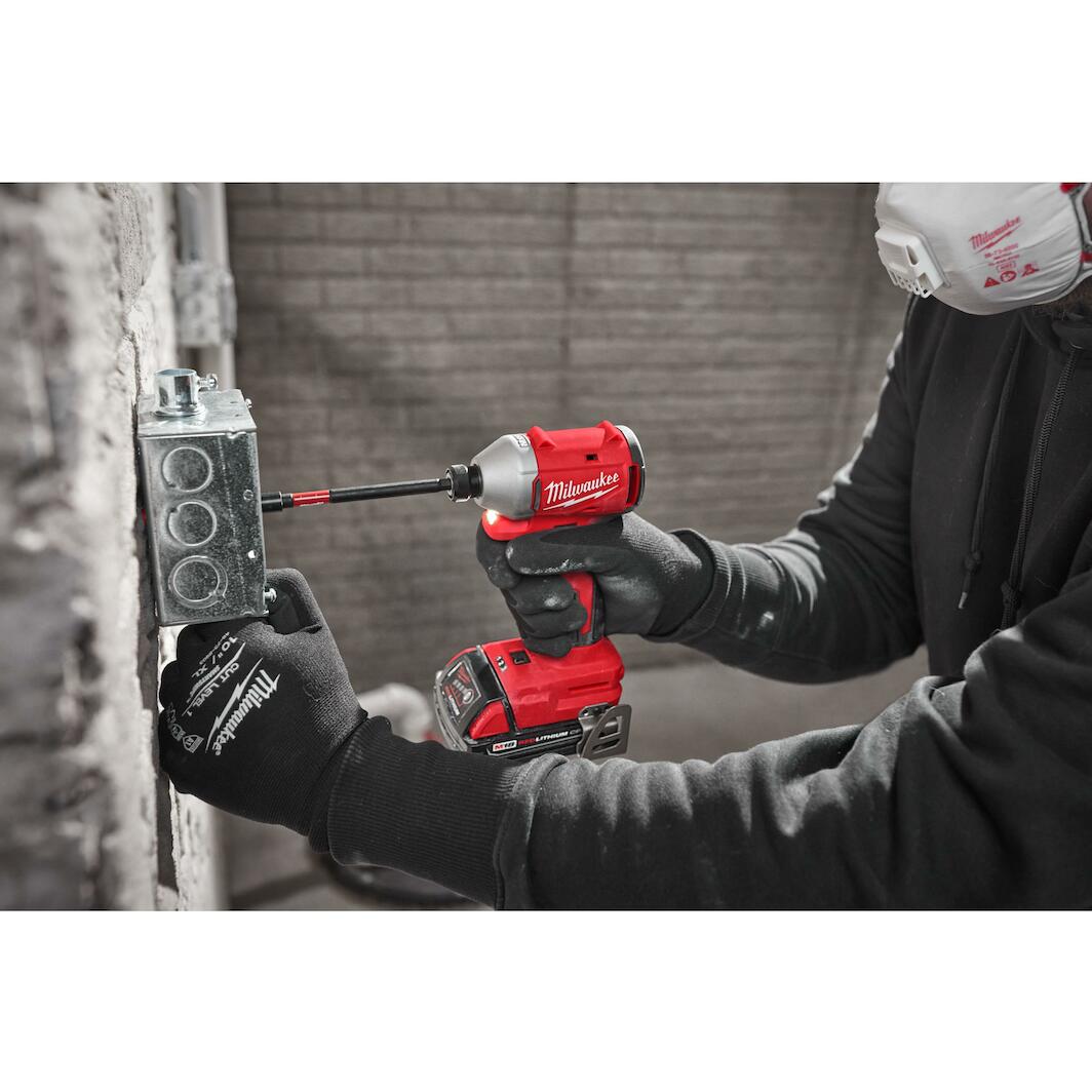 MILWAUKEE M18 BLIDR0X carbonless 1/4" Hex cordless 3position impact