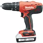 MAKITA M8301DWEX2 Perceuse à percussion sans fil 18V + set d'accessoires 70 pièces en mallette (2x batterie 1.5Ah + chargeur)