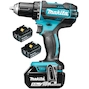 MAKITA DDF482RT3J 18V LXT accu-schroefboormachine 13mm in MAKPAC II (3x 5,0Ah accu + lader)
