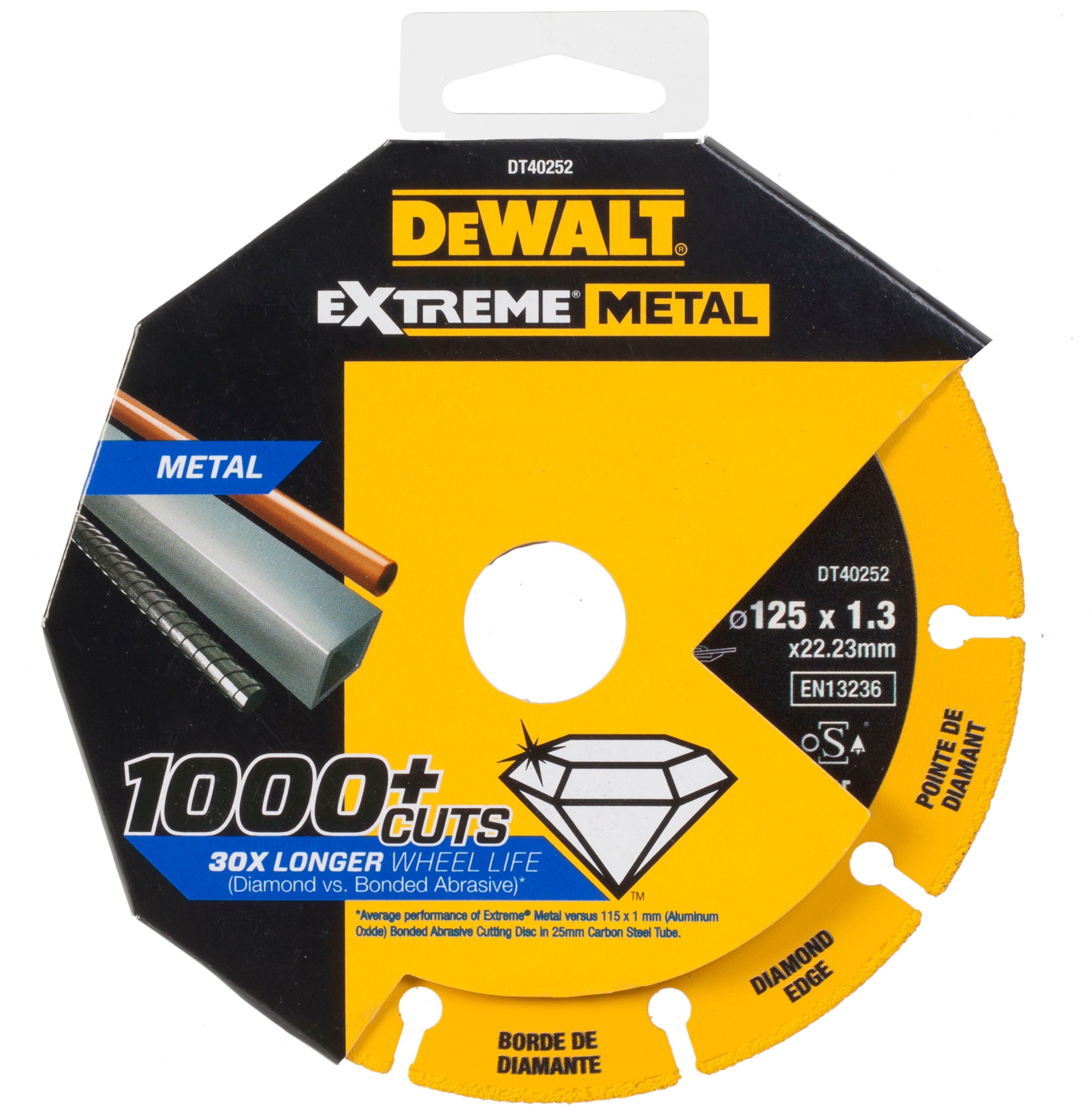 HOJA DT90294-QZ DE DIAMANTE EXTREME RUNTIME 125 MM - Almacenes Quero