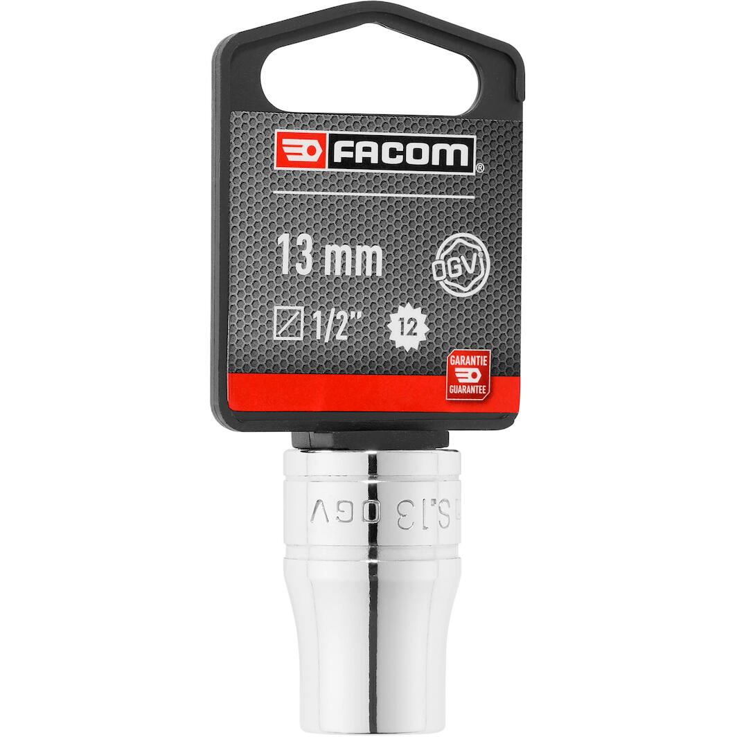 FACOM S.13HLA Douille 1/2 Longue 6 Pans 13 Mm - Accès Profond Et Précis
